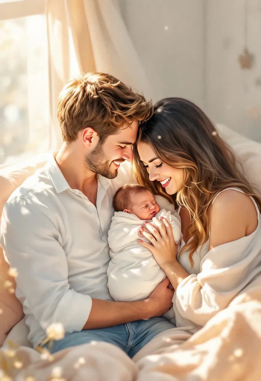 Livre personnalisé naissance illustré à partir de vos photos
