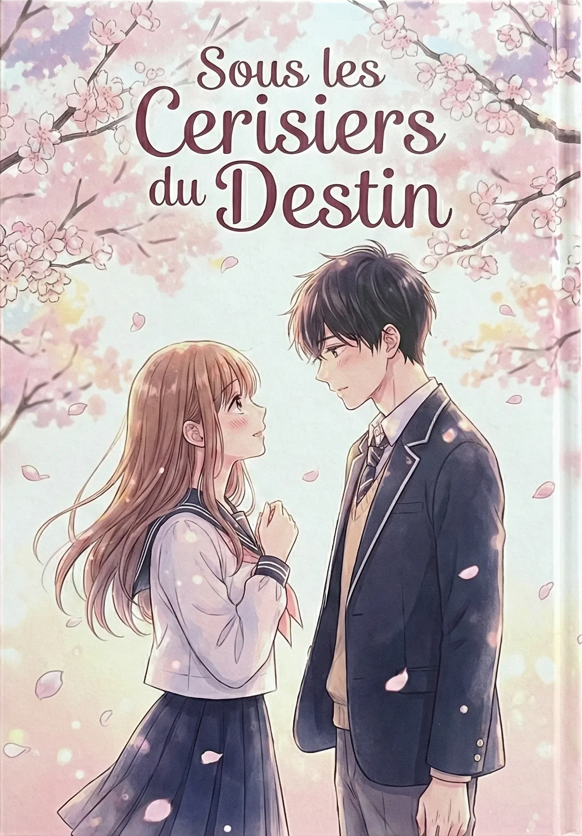 Sous les Cerisiers du Destin – Couverture LoomyBook